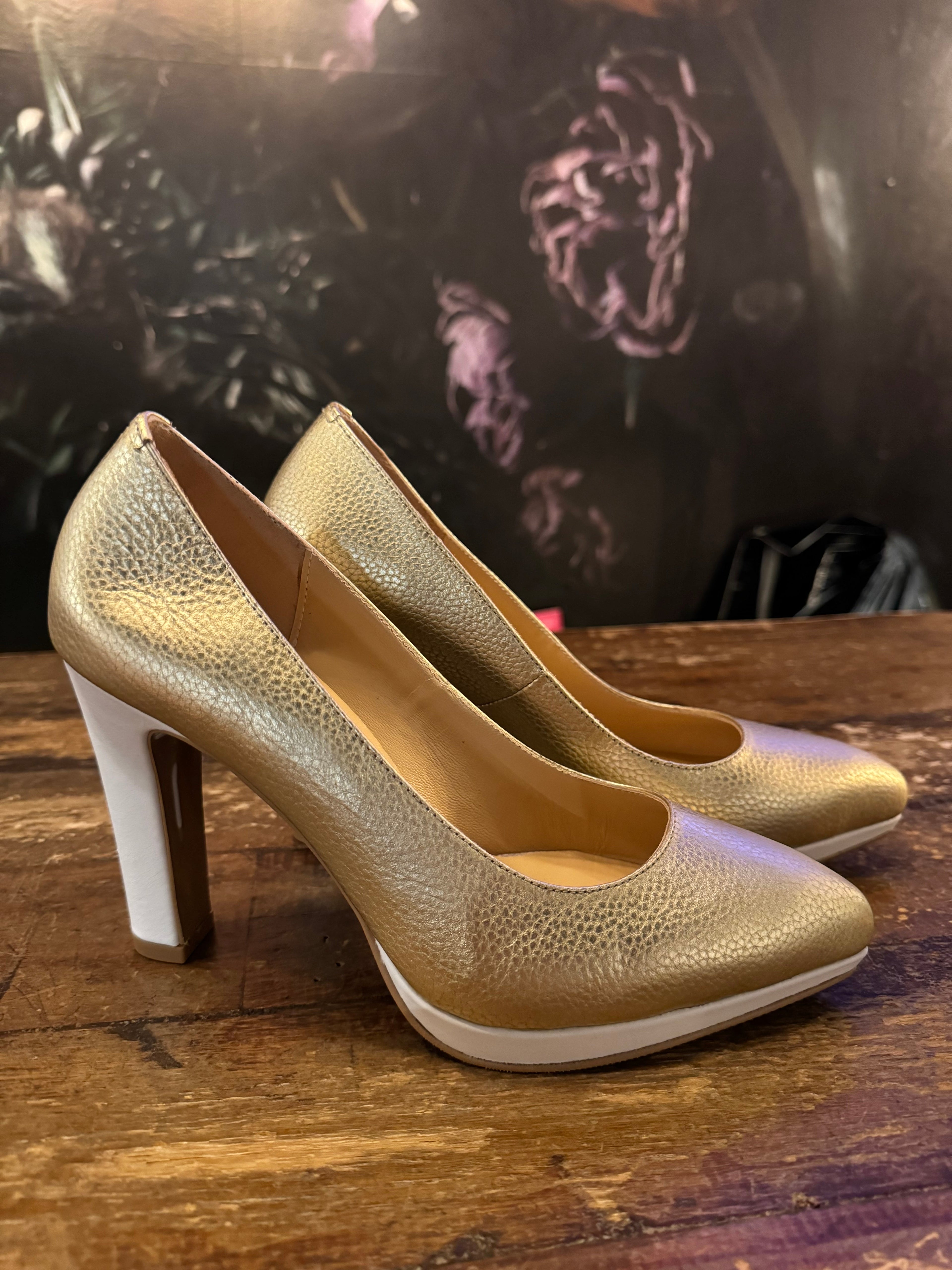 Pumps goud Olga