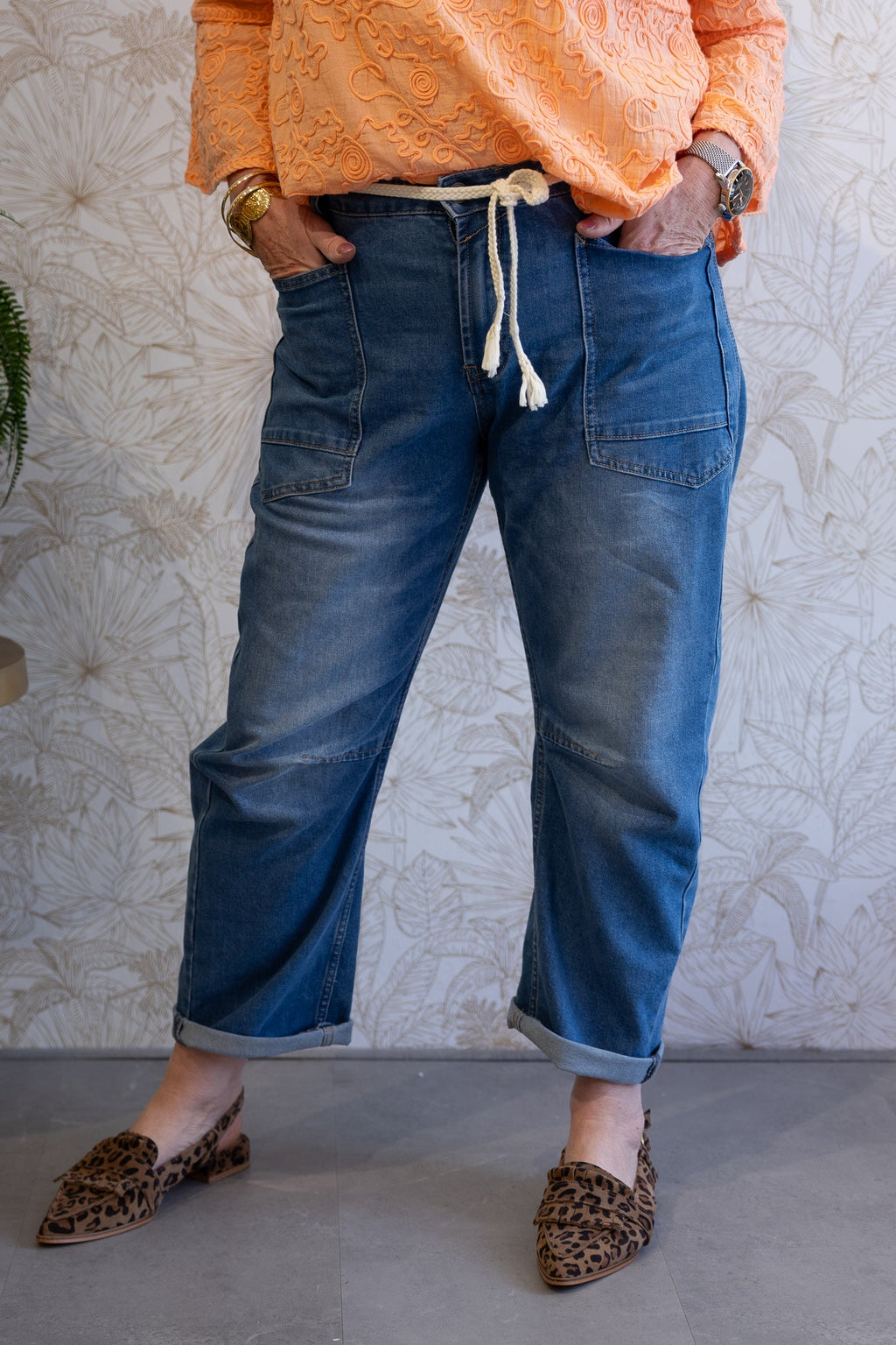 KIKI Balloon Koord Jeans